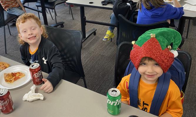 Annual Shop with a Cop Huge Success in Holdenville