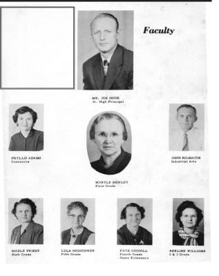 Looking back...Gerty Faculty 1955
