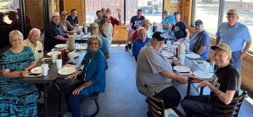 Old Geezers enjoy monthly meeting