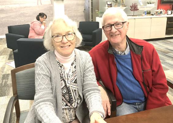 Robbie and Jerry Lindsey enjoyed some food, fun, and friends at this years open house