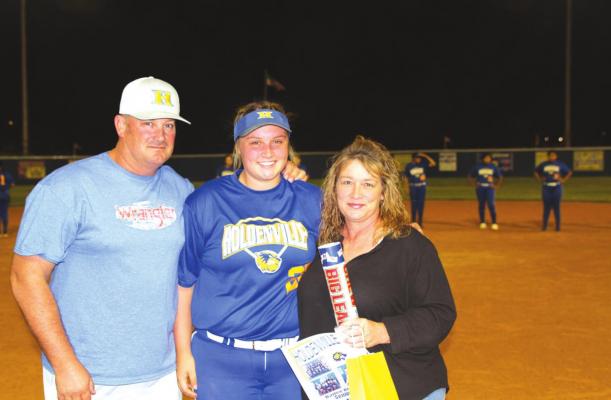 Bailee Black with Parents Josh and Beth