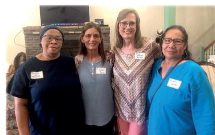 Bridget Moore Barker, Glennys Mudd Byrd, Dayna Leewright Robinson, Brigeta Leader