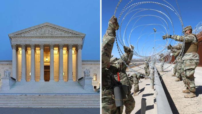SUPREME COURT RULES IT’S ILLEGAL FOR NATIONAL GUARD TO GUARD NATION