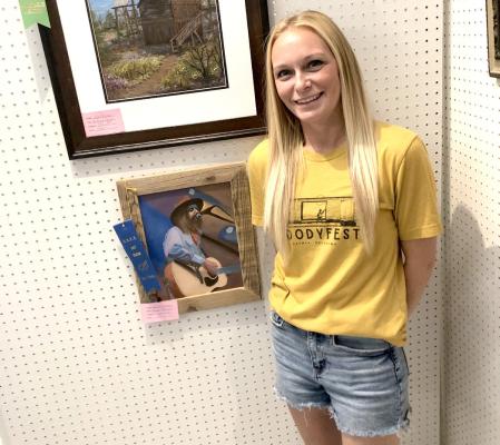 Brooke Arthur - 1st Place Amateur Oil/Acrylic:“Dylan Stewart”