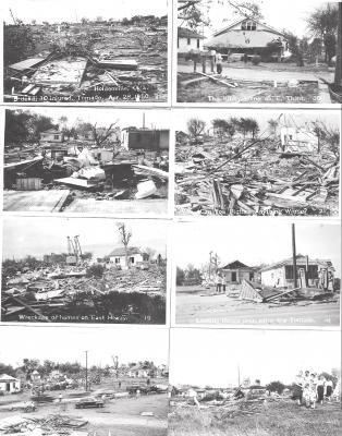 TORNADO DAMAGE IS NEAR HALF MILLION; RESIDENTS BEGINNING TO REBUILD HOMES