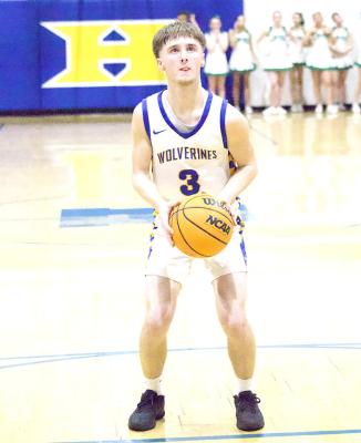 Rowdy Elkins shot 17 free throws in the Wolverines game with Jones and made 16. Holdenville will play the first round in the regional tournament at Jones on Tuesday at 7:30.