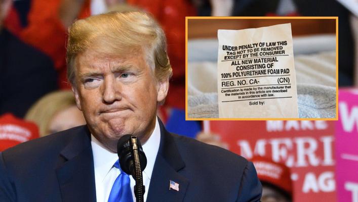 Trump To Be Indicted For Removing Mattress Tag In 1997