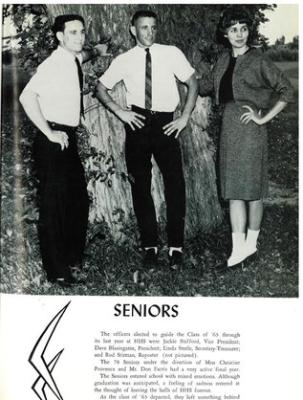 Looking back...the year was 1963 HHS Seniors 1963