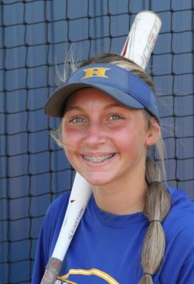 Holdenville slugger, Brooklyn Brown, has been named to the All-State Softball Team. Brown hit 25 homers this spring to lead the Wolverines in that category.