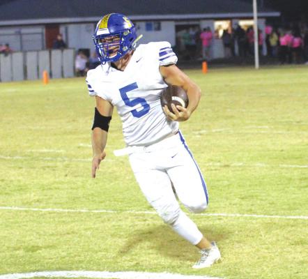 Holdenville running back # 5