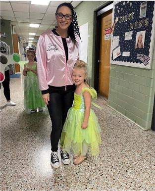 Mrs. Jennifer Lening and her daughter Emersyn