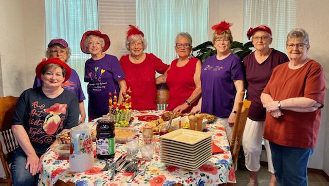 HUGHES COUNTY RED HATS MEET IN AUGUST