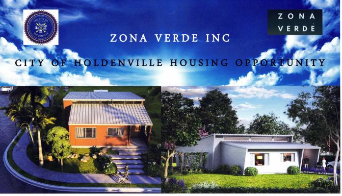 AFFORDABLE HOUSING A REAL POSSIBILITY FOR HOLDENVILLE HOME BUYERS