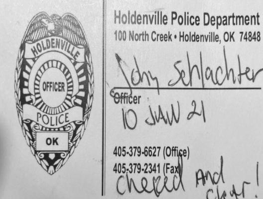 Holdenville Police Department Increases Night Patrol