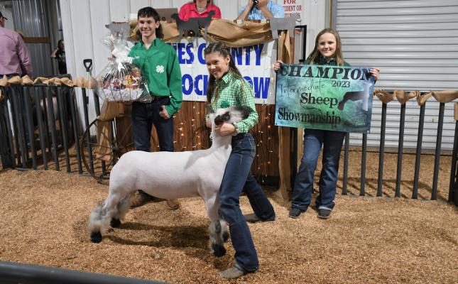Lainee Yates- 2nd Place Class 1 Hamp Market Hog