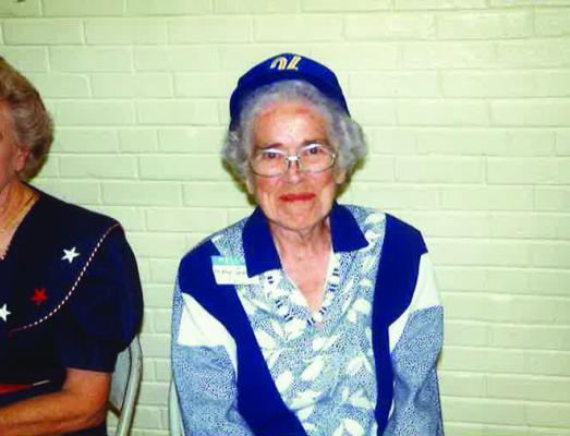 Mary Leach - one of Holdenville’s most beloved teachers.