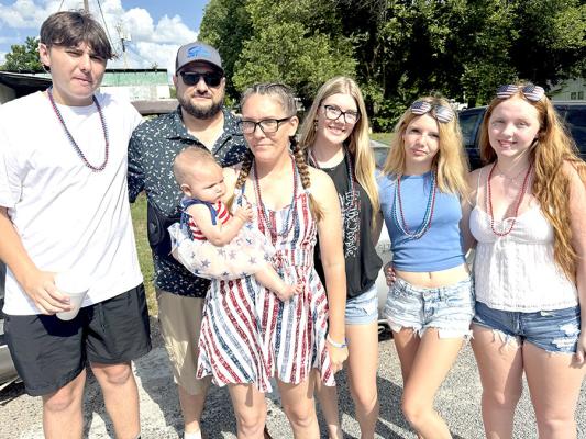 Steven and Hannah were so happy to have their kids with them in Calvin on Saturday.