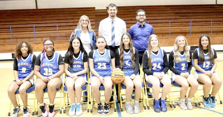 2025-2026 HOLDENVILLE WOLVERINE VARSITY GIRLS: Kmari Earley, Makayla Blackshire, Dixie Gamble, Virginia Piza, Madyson Richmond, Chloe Allison, Darcy Shepherd, Lexxi Goolsb: Coaches: Britney Skipworth, Dillion Snow, Alan Hargis