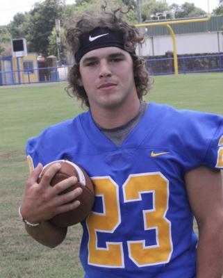 Tatum Sanford first team all-district line backer