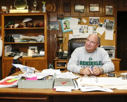 HHS GRADUATE SETS MILESTONE IN SEMINOLE FRIDAY NIGHT