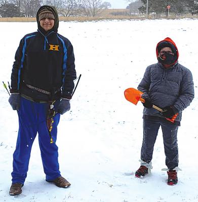 Snow Day for Holdenville Kids!