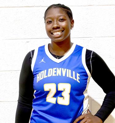 DAH’MYAH OLDEN HAS EARNED ALL-STATE HONORS IN BASKETBALL! Myah will play in the All-State game at Mustang High school on May 31.