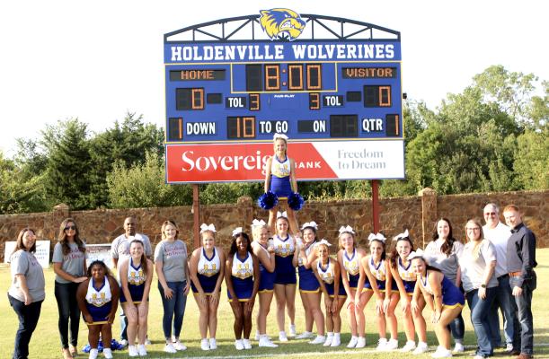A GREAT BIG THANK YOU TO SOVEREIGN BANK FOR DONATING A NEW SCORE BOARD TO WOLVERINE STADIUM!