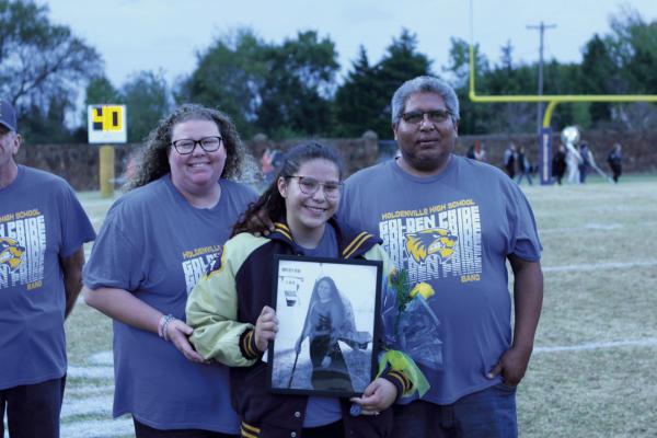 Kayton Bruner with Parents Crystal and Thomas
