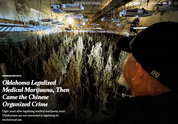 Oklahoma Legalized Medical Marijuana, Then Came the Chinese Organized Crime