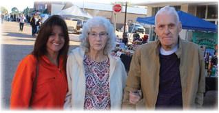 FRIENDS FROM DAYS GONE BY... Bill and Jane Horne (pictured here with their daughter) are longtime residents of Holdenville.