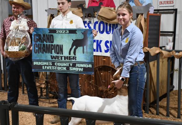 Reese Harris- Grand Champion Market Goat