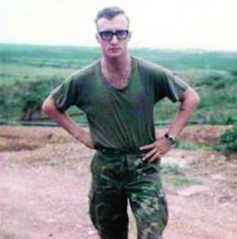 Roy Boydstun pictured in Vietnam during his time of service with the US Marines. Boydstun, former Seminole Fire Chief, has been selected to participate in the upcoming Oklahoma Warriors Honor Flight to Washington, D.C. (Courtesy photo)