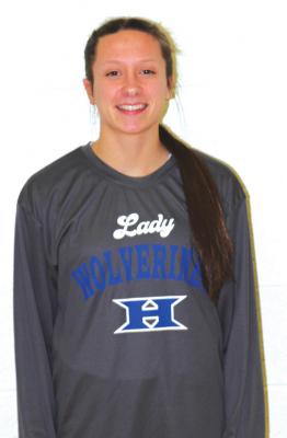 Leigha Phillips is the one and only senior on the 2020-2021 Holdenville High School girls’ basketball team. Leigha scored 20 points to lead her team to a victory over Okemah on senior night.