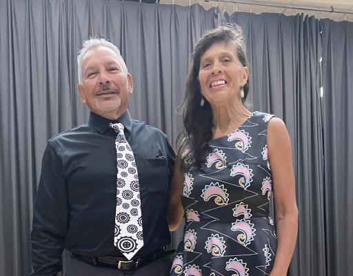 Mike Deer with Special Guest Speaker Dana Tiger