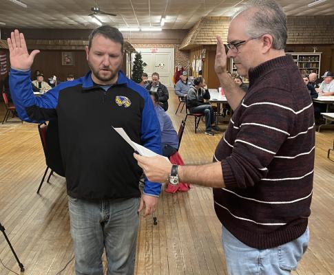RONNIE CAUDELL SWORN IN AS NEW HOLDENVILLE CITY COUNCIL MEMBER