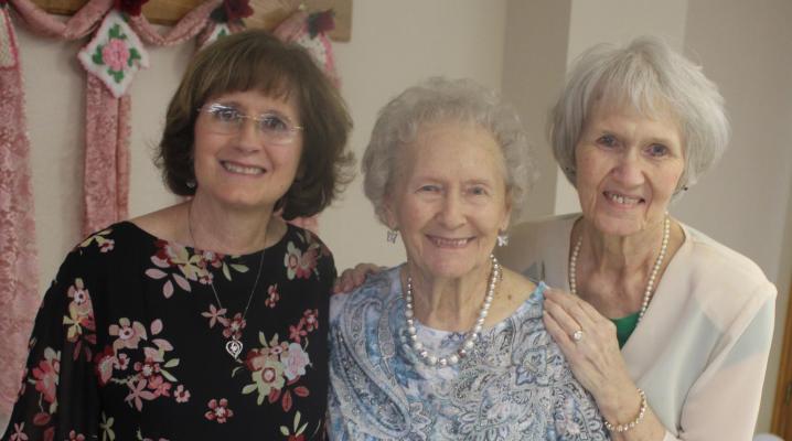 INA REAMS HONORED ON 90th BIRTHDAY