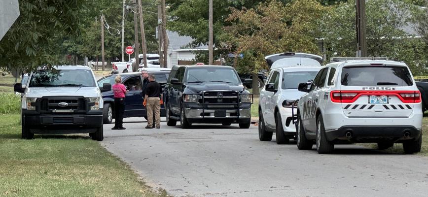 THE OKLAHOMA BUREAU OF INVESTIGATION IS INVESTIGATING A SUSPICIOUS DEATH IN HOLDENVILLE. According to Police Chief Jason Scroggins, the OBI has opened an investigation into a suspicious death on 11th Street in Holdenville. The investigation is ongoing and no arrests have been made at this point. If you have any information regarding this matter please call the Holdenville Police Department at 405-379-6627.