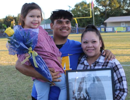 Isaiah Tiger with mother Nikki