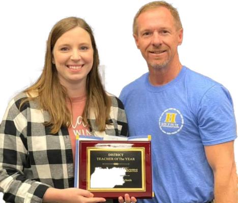 Elizabeth Williams Named HHS Teacher of the Year