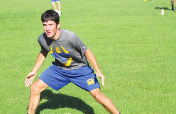 Holdenville Wolverine, Cash Carter, was busy working hard in the Wolverines’ Summer Pride workouts. There are less than 35 days until the season begins!