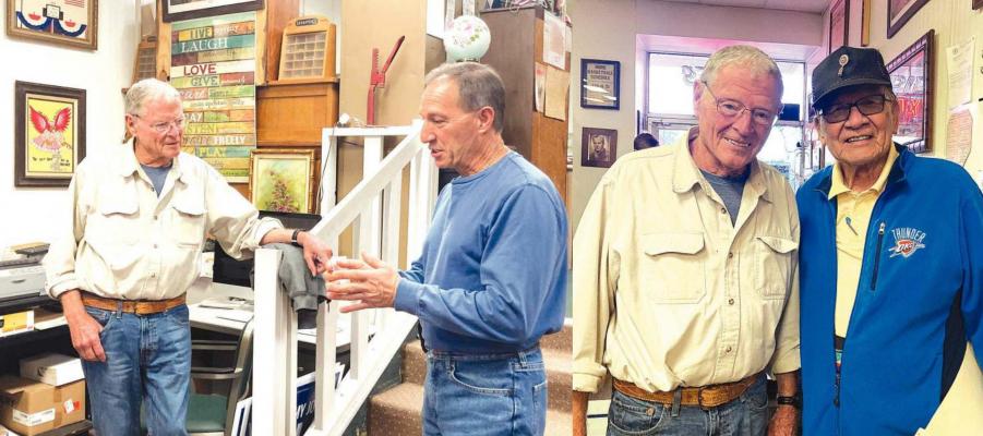 US Senator Jim Inhofe Visits Holdenville