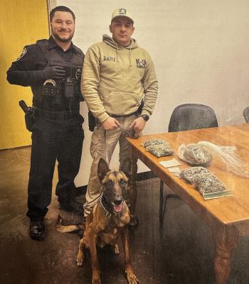 	HOLDENVILLE POLICE K9 ZEUS HELPS OFFICERS MAKE MAJOR DRUG BUST