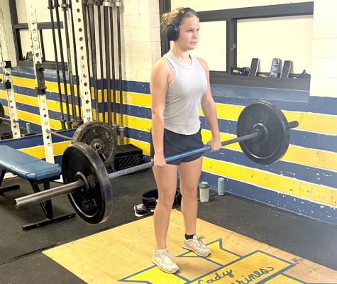 Cori Coates was one of the 45 female athletes who participated in the first week of Wolverine Summer Pride! The girls are putting in the work in the offseason and the 2026-27 sports season should be fun!