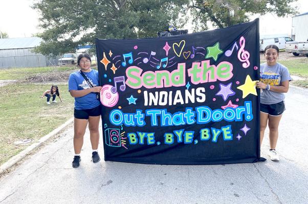 HHS SOPHOMORES SAY “BYE BYE BYE” TO THE TISHOMINGO INDIANS