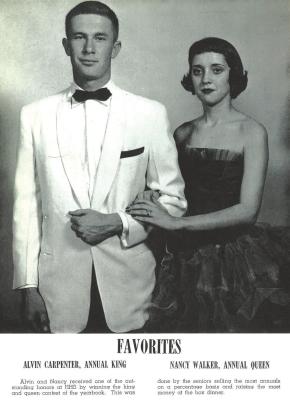 Annual King and Queen 1956