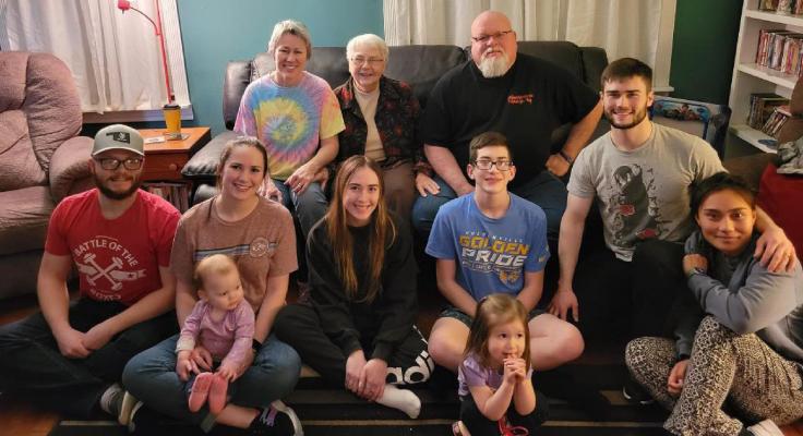 Jody and Speedy Briggs and family