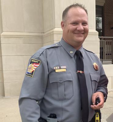 Michael Defranco graduated from The Council on Law Enforcement Education and Training at East Central University August 23, 2022. Michael graduated as Colored Guard Commander. He was joined by his family and colleagues who shared in the day. Michael joins Hughes County Sheriff Department