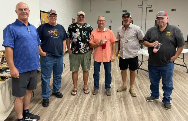 Ron Thetford, Steve Huff, Jeff McCoy, Jon Swadley, Donald Winn, and David Morgan