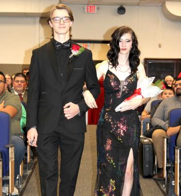 HAILEY STEELE ESCORTED BY JAMES WESTWOOD