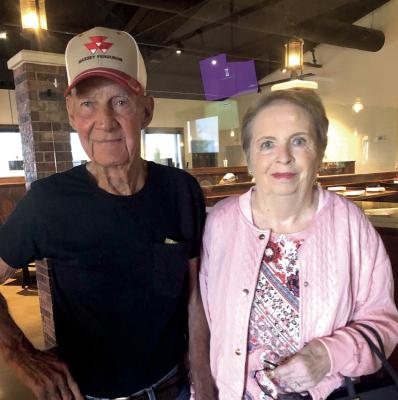 HAPPY ANNIVERSARY TO OUR LONGTIME FRIENDS Troy and Laverne Rogers who recently celebrated their 57th wedding anniversary. Not only are they two of our wonderful friends, but also two of the fi nest people we have ever known.